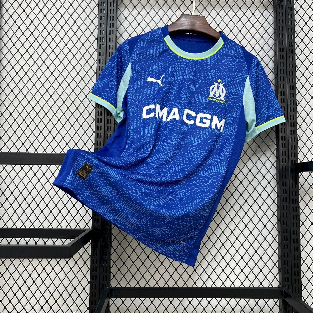 Marseille Soccer Jersey Third Away Custom Shirt 2025/26 - sinoshirt
