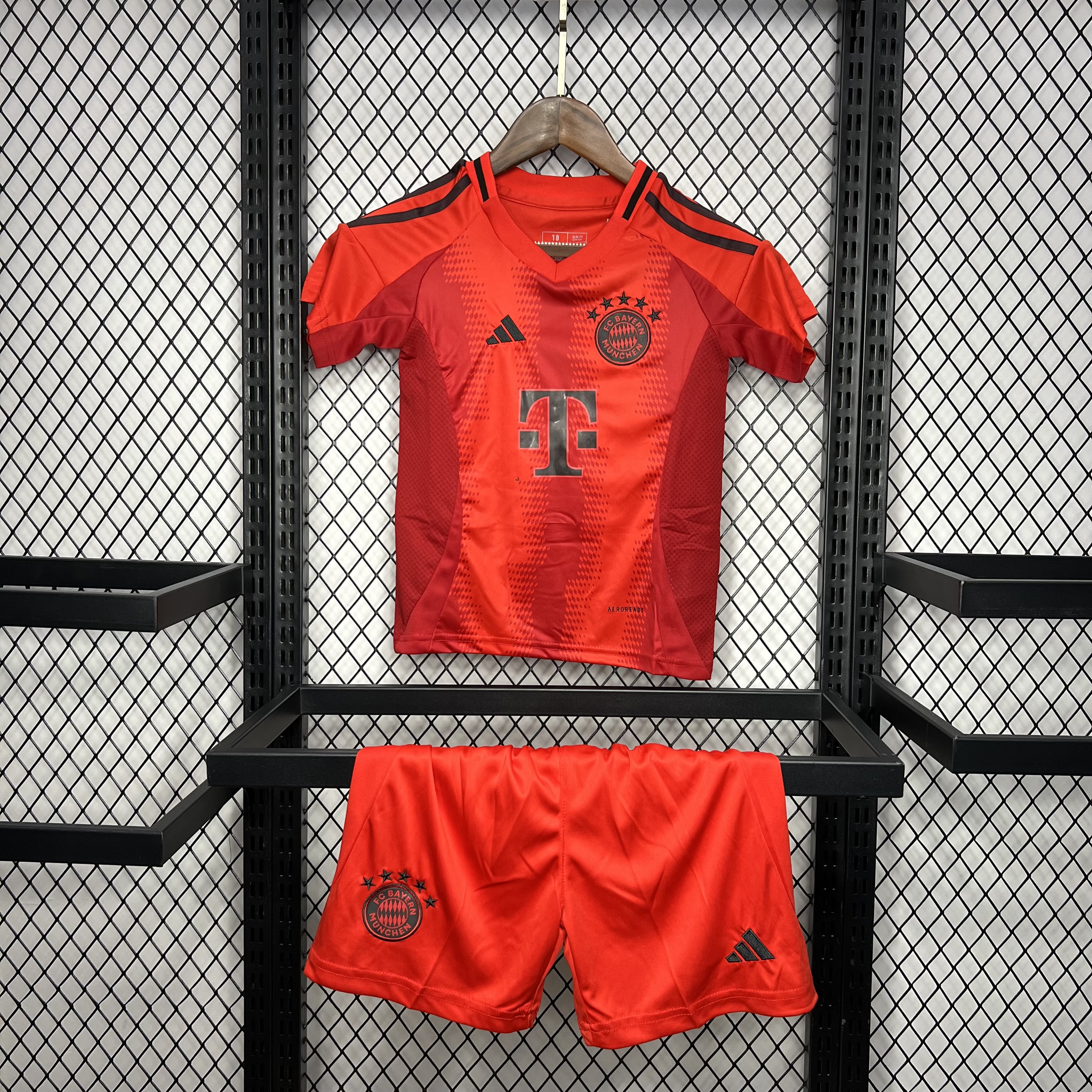 Bayern Munich Jersey Custom Soccer Kids Kit Jersey+Shorts Home 2024/25 - sinoshirt