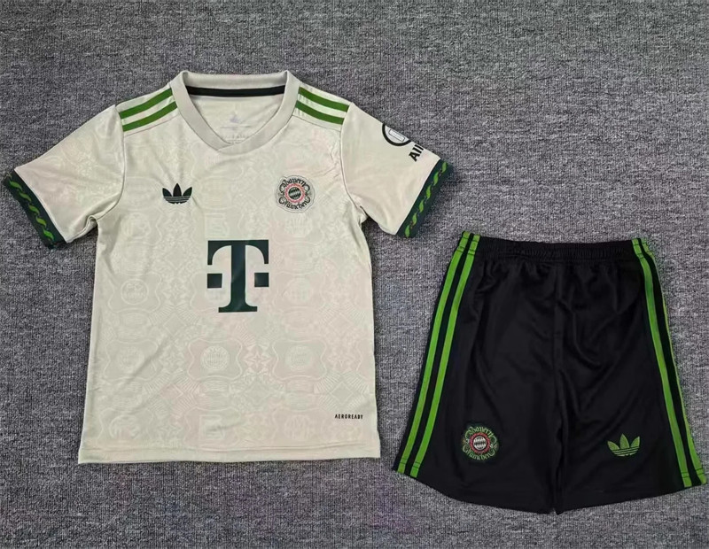 Bayern Munich Oktoberfest Special Edition Kids Kit Jerseys+Shorts 2025/26 - sinoshirt