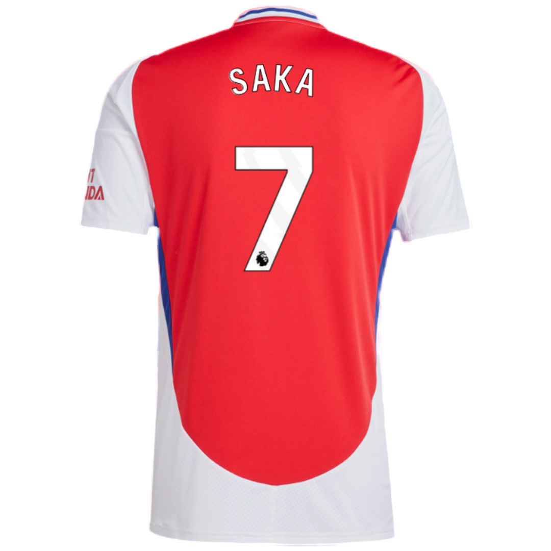 SAKA #7 Arsenal Soccer Jersey Home Custom Shirt 2024/25 - sinoshirt