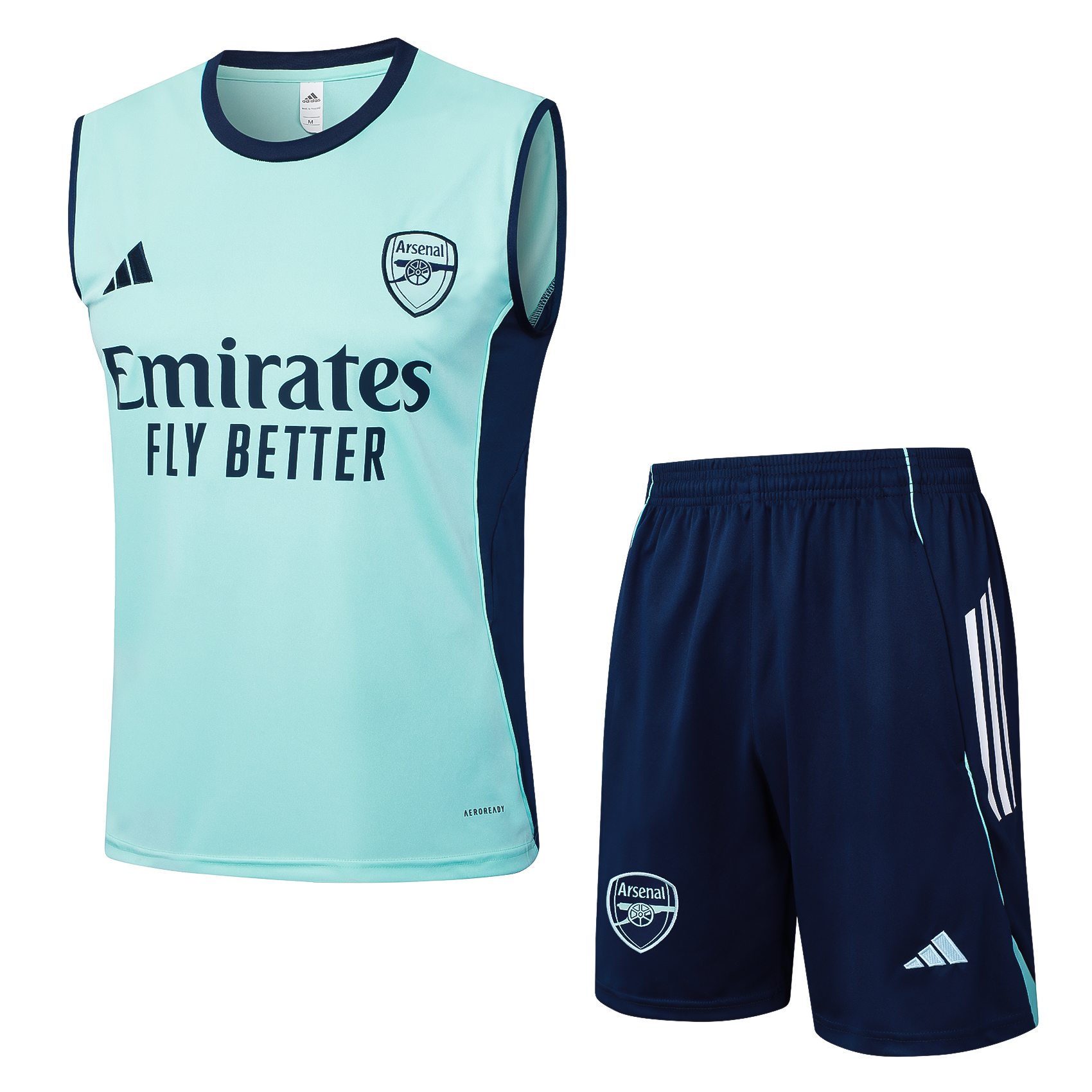 Arsenal Sleeveless Training Kit Green 2025/26 - sinoshirt