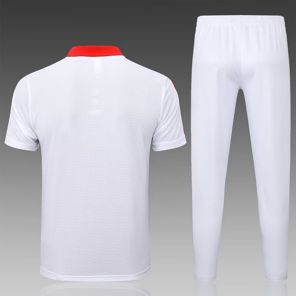 Bayern Munich Training Kit (Polo+Pants) White 2025/26 - sinoshirt