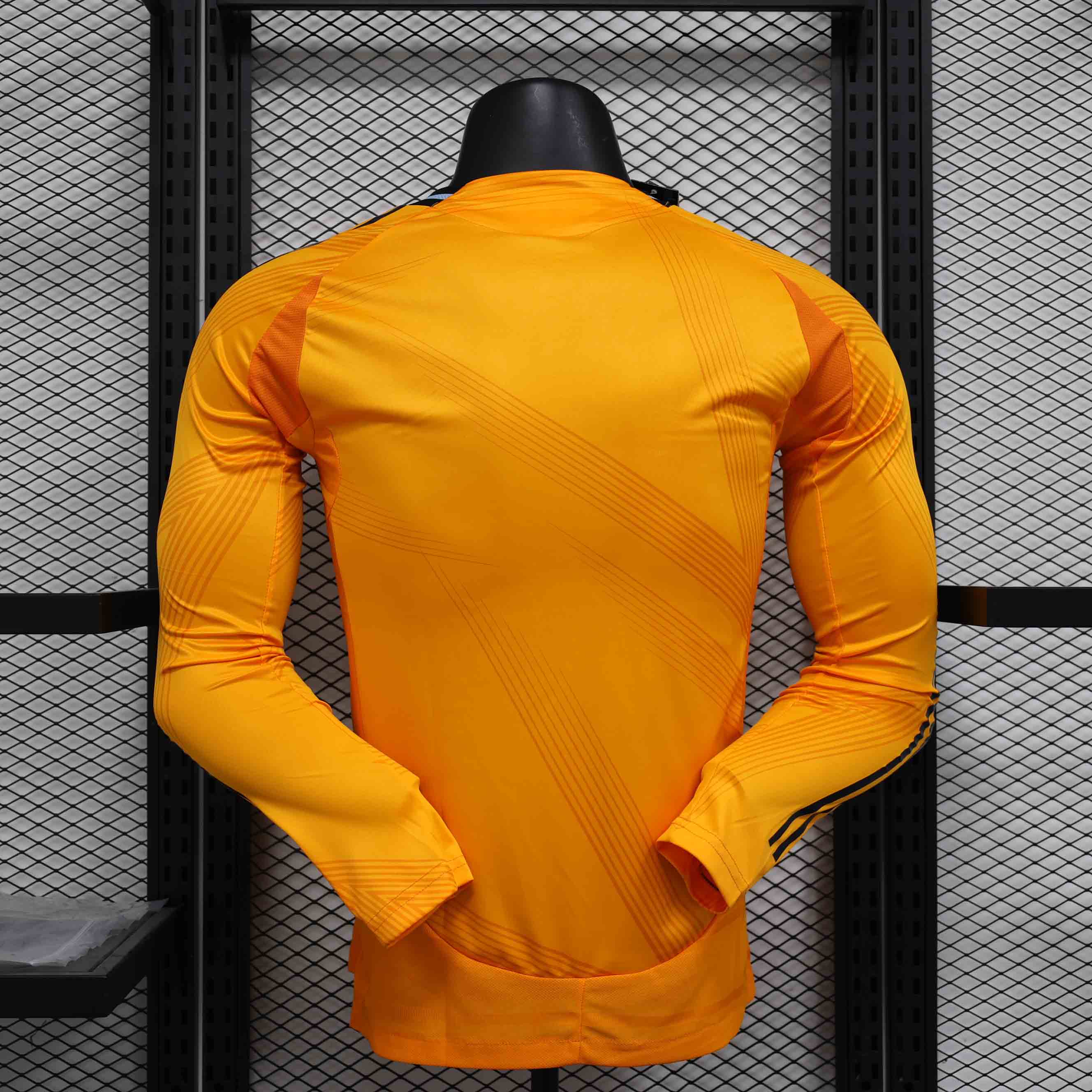 Real Madrid Authentic Soccer Jersey Away Shirt Long Sleeve 2024/25 - sinoshirt