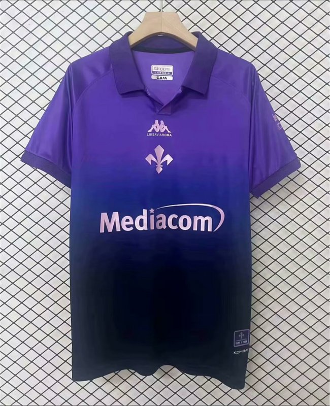 Fiorentina Soccer Jersey Fourth Away Custom Shirt 2024/25 - sinoshirt