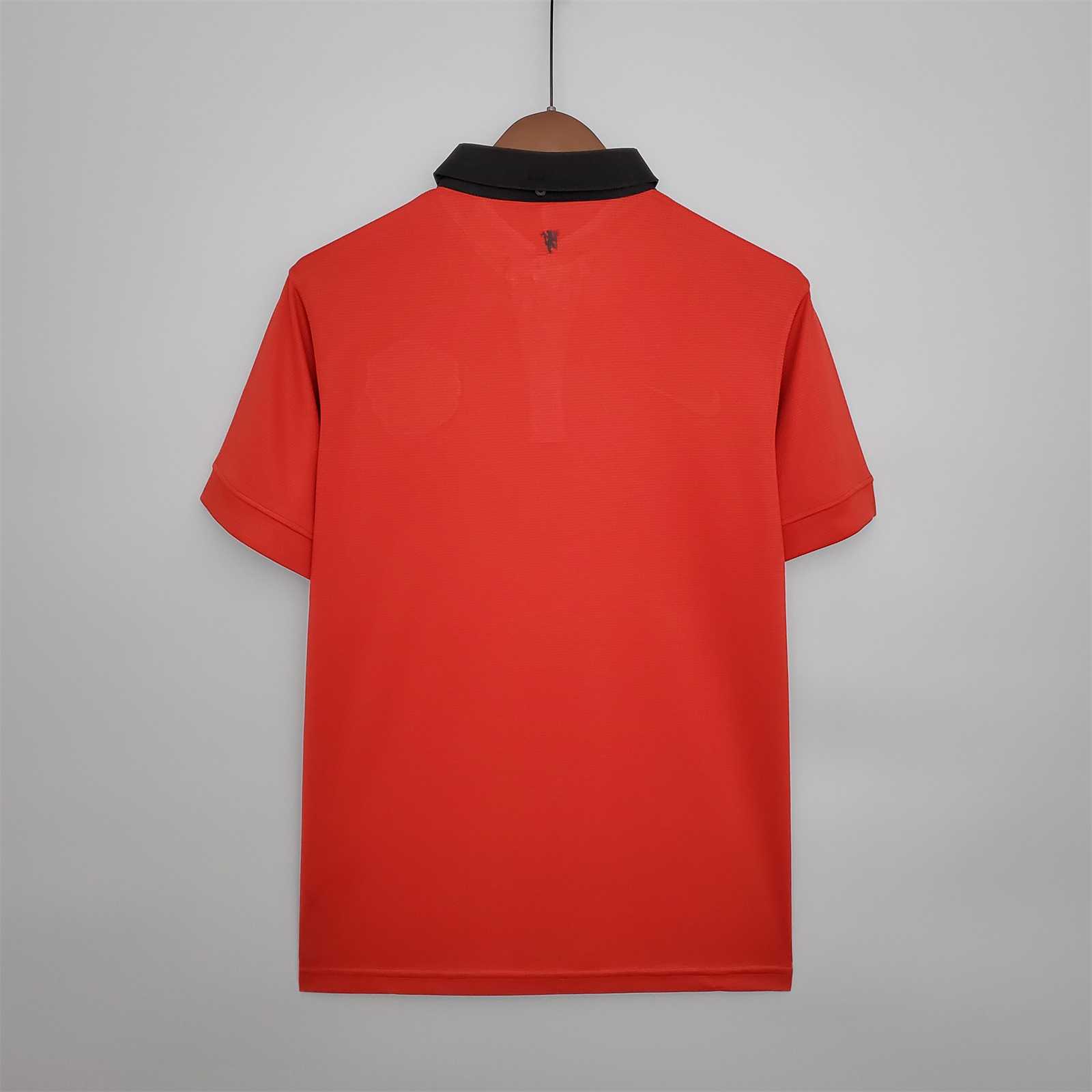 Manchester United Retro Home Football Jersey Shirt 2013/14 - sinoshirt
