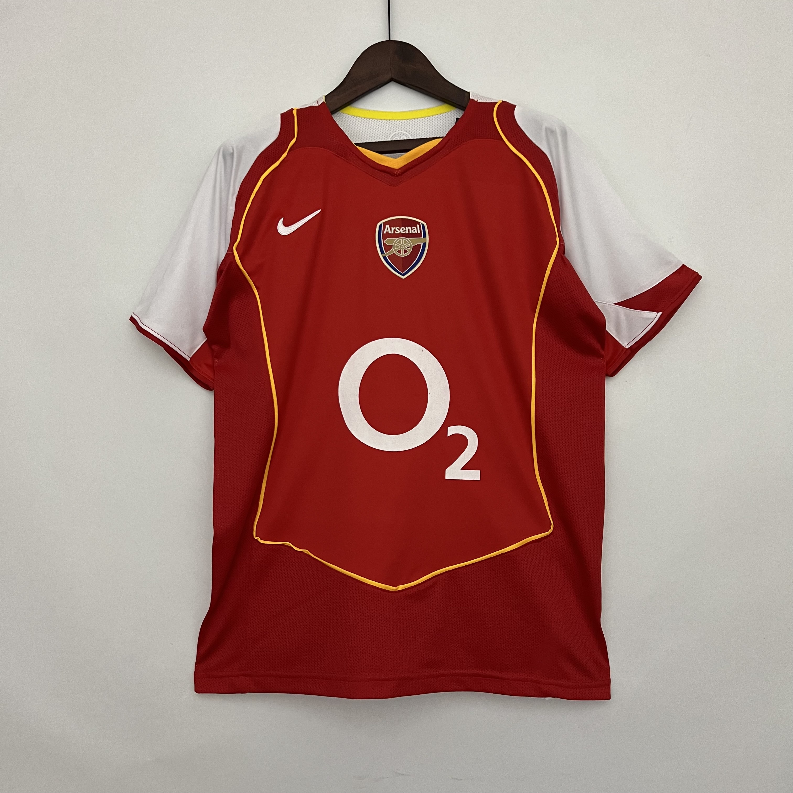 Arsenal Soccer Retro Jersey Home Custom Shirt 2004-05 - sinoshirt