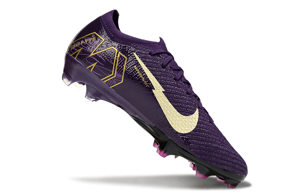 N Air Zoom Mercurial Vapor 16 Elite FG Mbappé Personal Edition - Grand Purple/Pale Ivory - sinoshirt