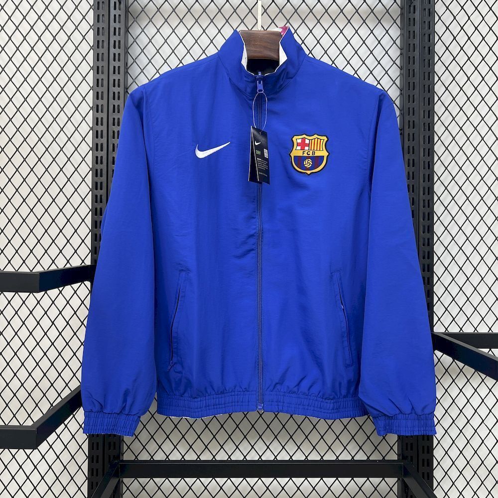 Barcelona Reversible Double-Sides Windbreaker Jacket 2025/26 - sinoshirt