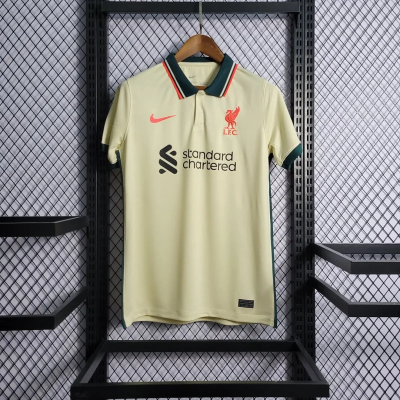 Liverpool Retro Football Jersey Away Custom Shirt 2021/22 - sinoshirt