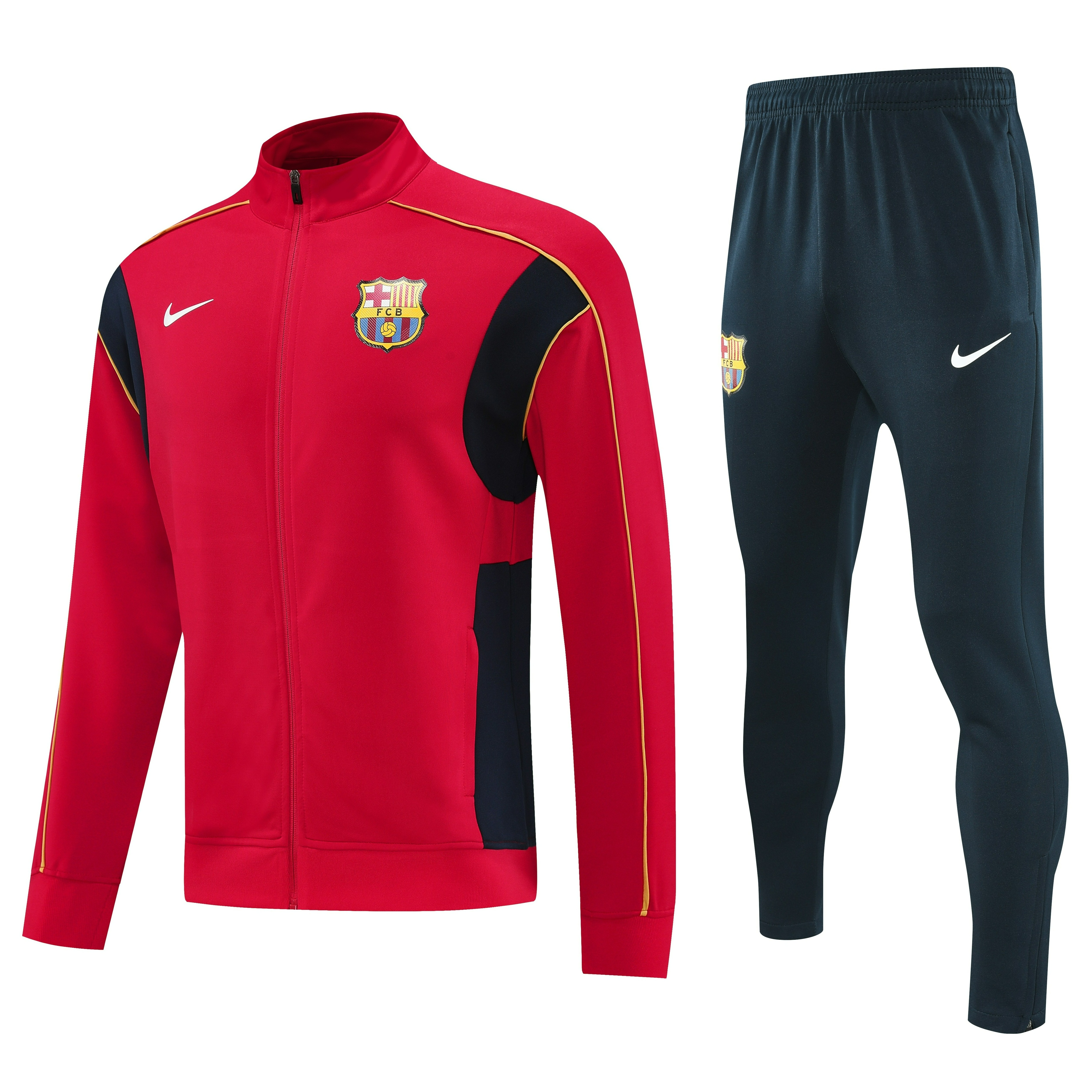 Barcelona Retro Training Kit (Jacket+Pants) Red 2025/26 - sinoshirt