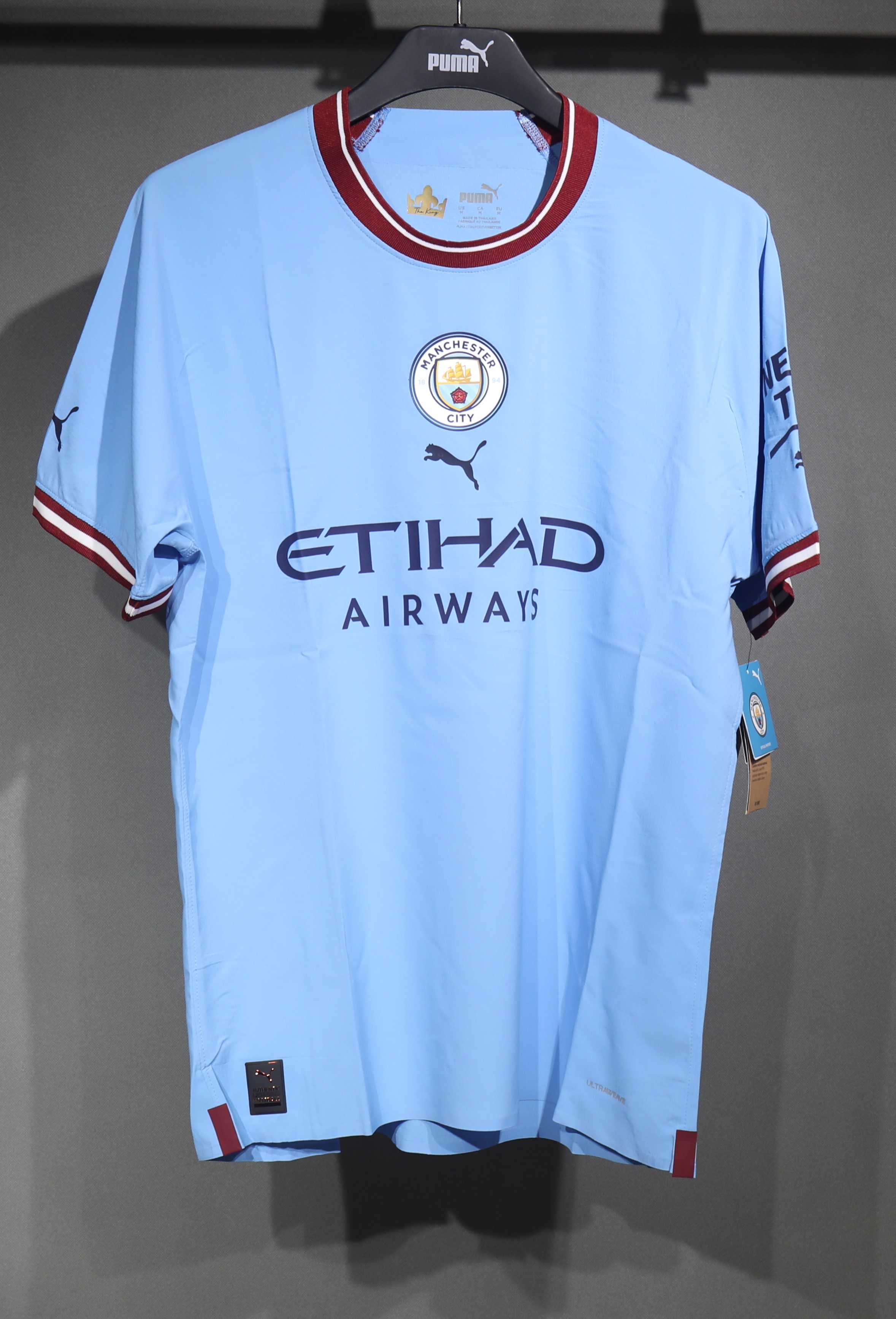 Manchester City Retro Authentic Home Football Jersey Shirt 2022/23 - sinoshirt