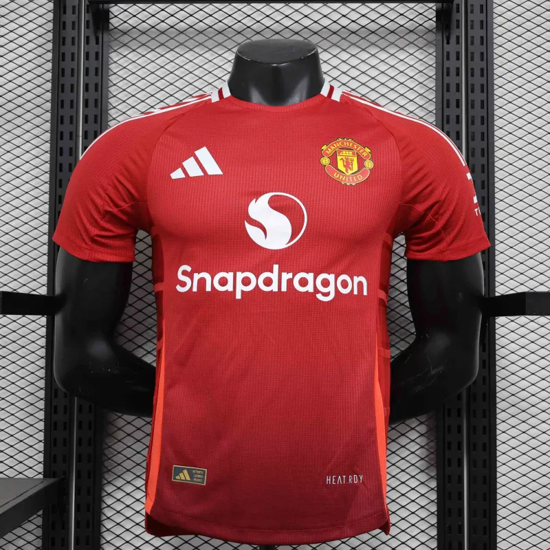 Manchester United Authentic Home Football Jersey Shirt 2024/25 - sinoshirt