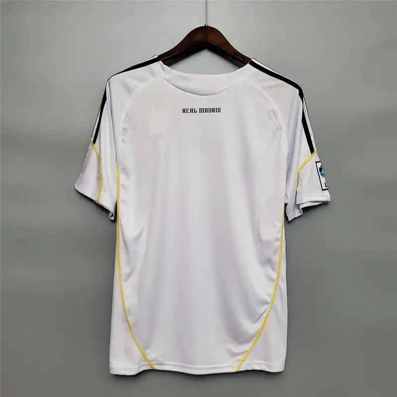 Real Madrid Retro Jersey Home Custom Soccer Shirt 2009/10 - sinoshirt