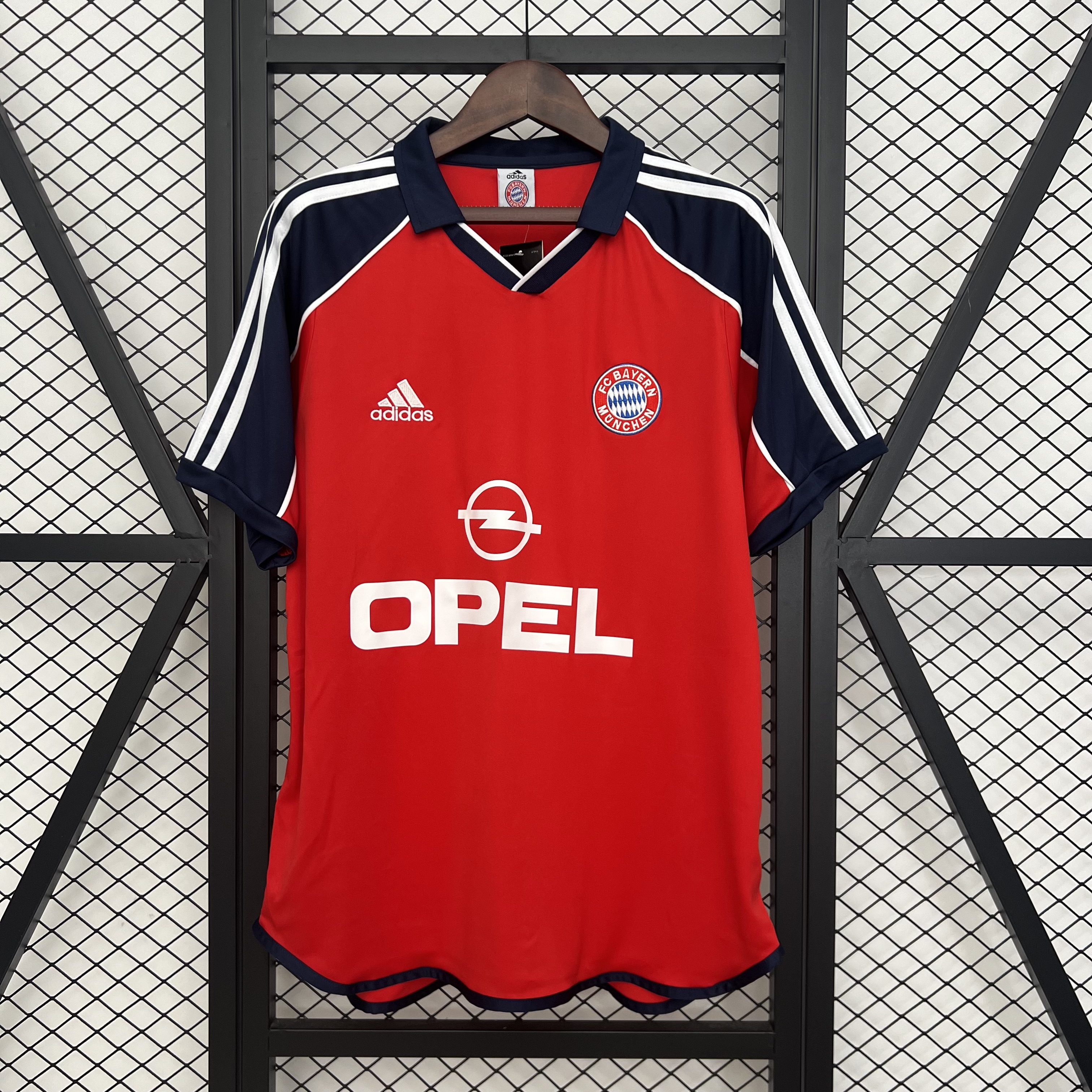 Bayern Munich Retro Jersey Home Soccer Shirt 2000-01 - sinoshirt