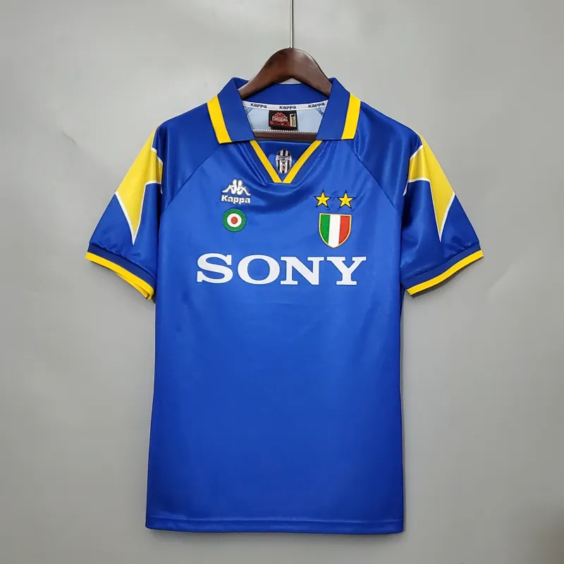 Juventus Retro Soccer Jersey Third Away Custom Shirt 1995-96 - sinoshirt