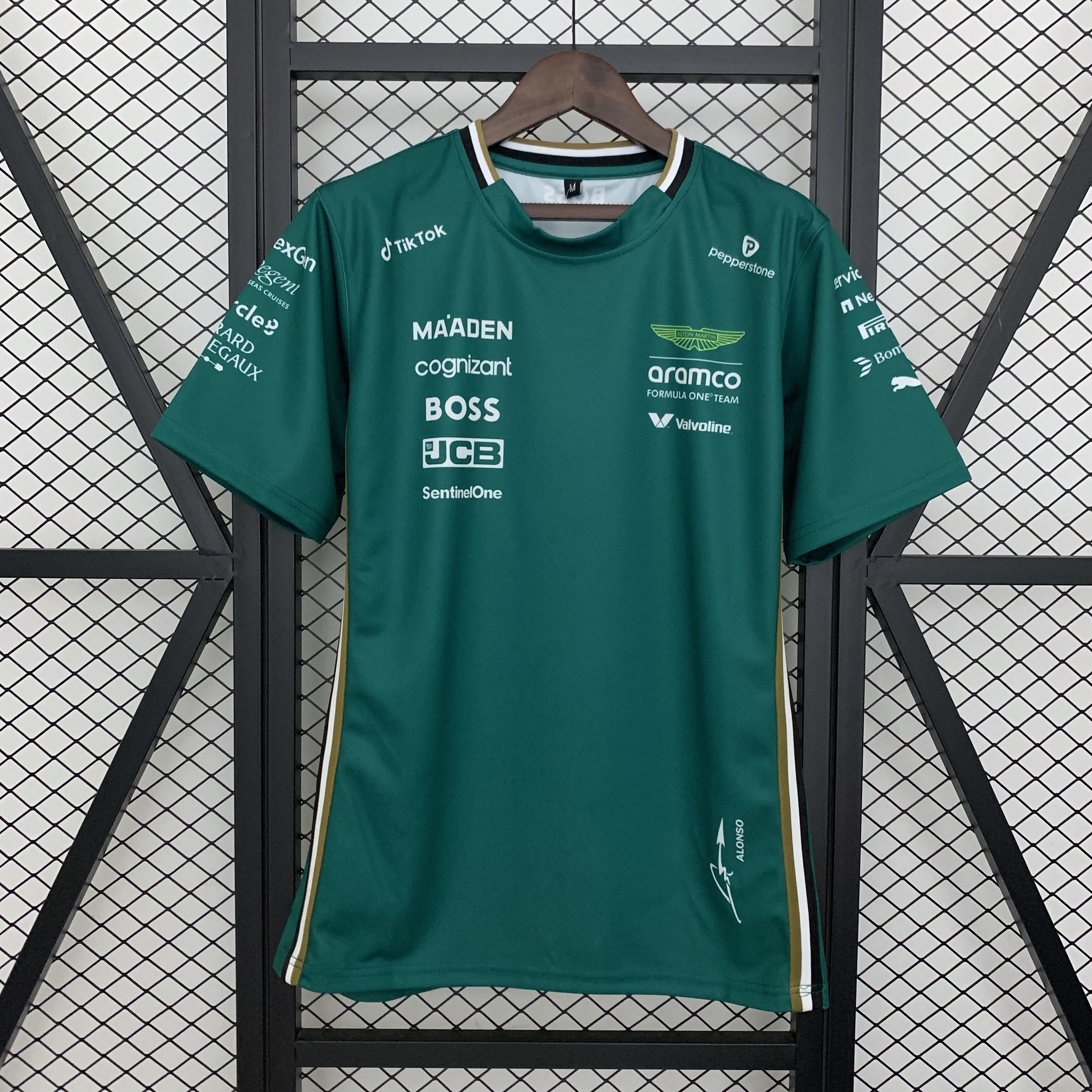 Aston Martin Aramco Cognizant F1 Racing Team T-Shirt 2025 - sinoshirt