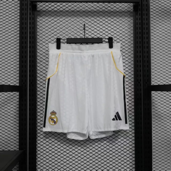 Real Madrid Authentic Soccer Home Shorts 2025/26 - sinoshirt