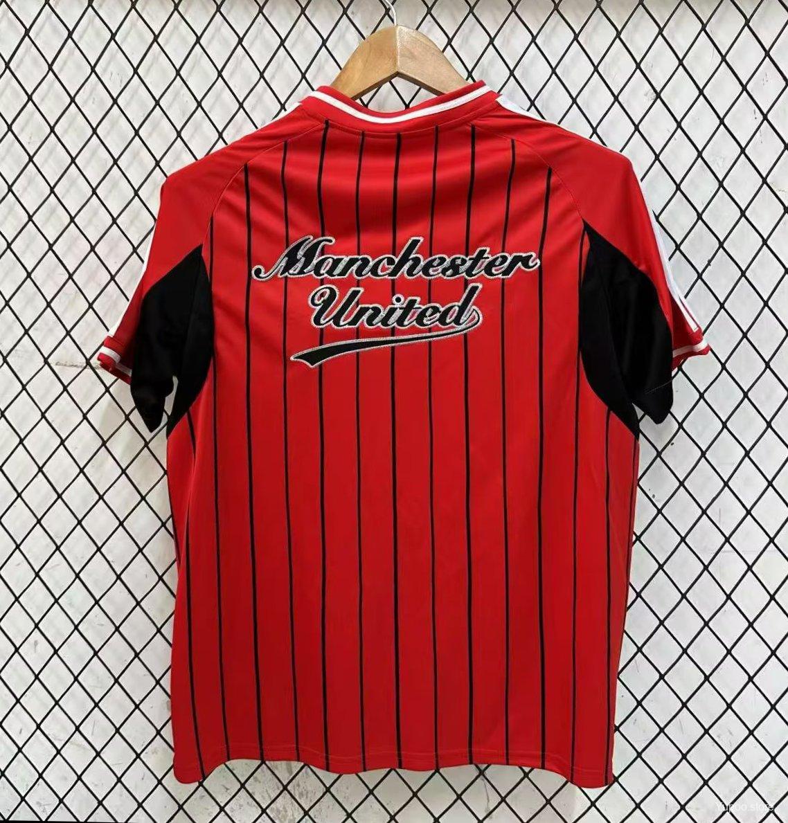 Manchester United x US Pack Baseball Jersey Shirt 2025/26 - sinoshirt