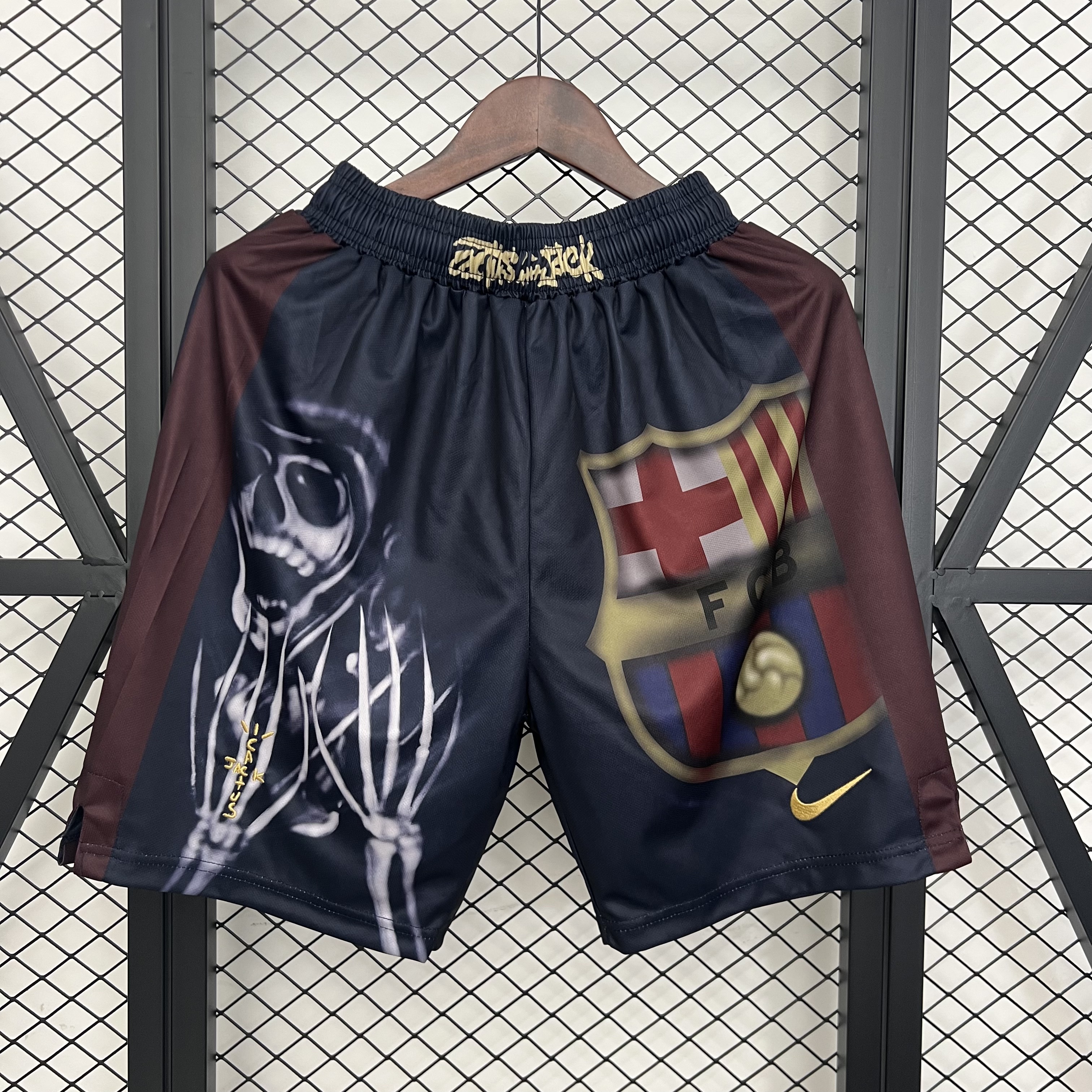 Barcelona Soccer Shorts Custom Special Edition 2025/26 - sinoshirt