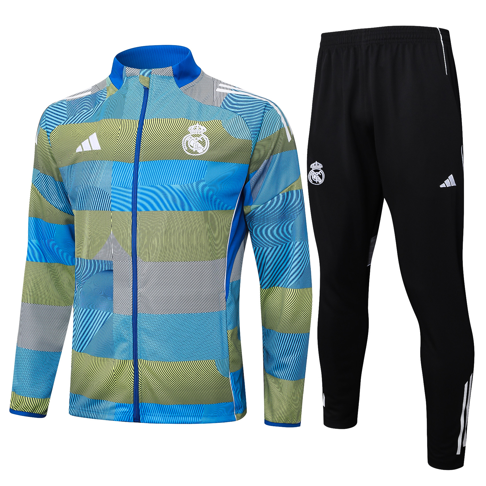 Real Madrid Training Kit (Jacket+Pants) Green 2025/26 - sinoshirt