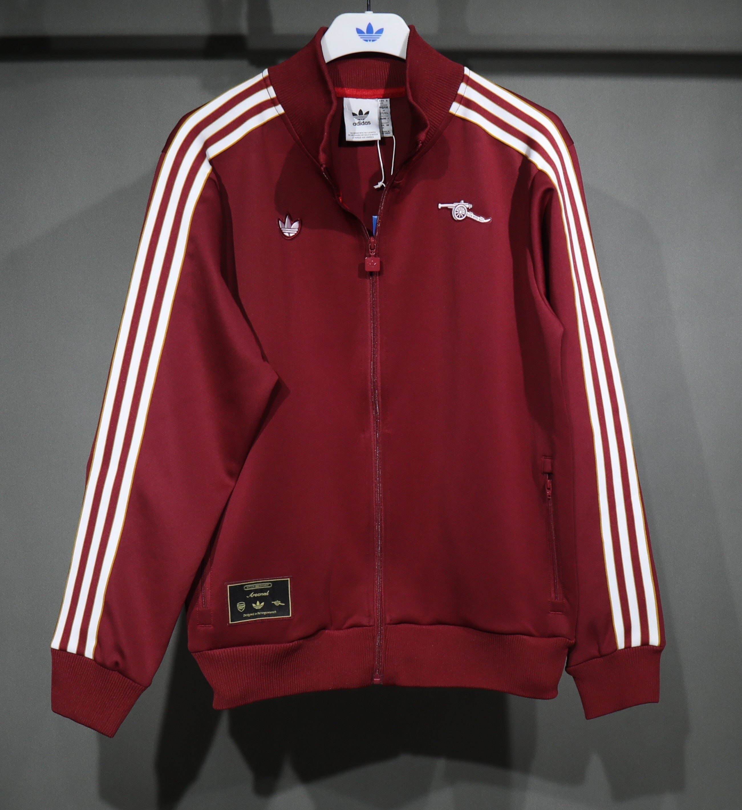 Arsenal Terrace Icons Training Kit (Jacket+Pants) Red 2025/26 - sinoshirt