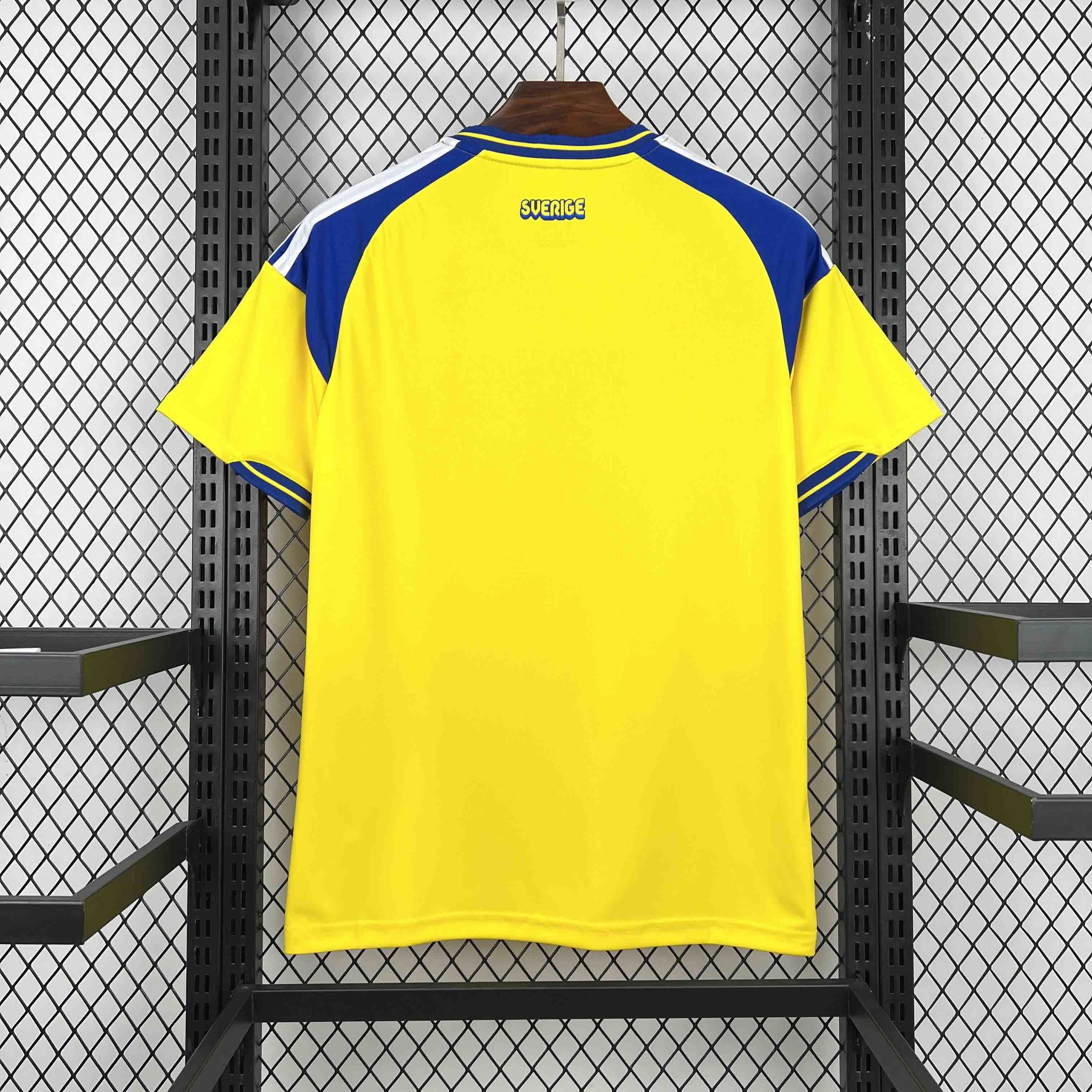 Sweden Football Jersey Home Custom Shirt World Cup 2026 - sinoshirt