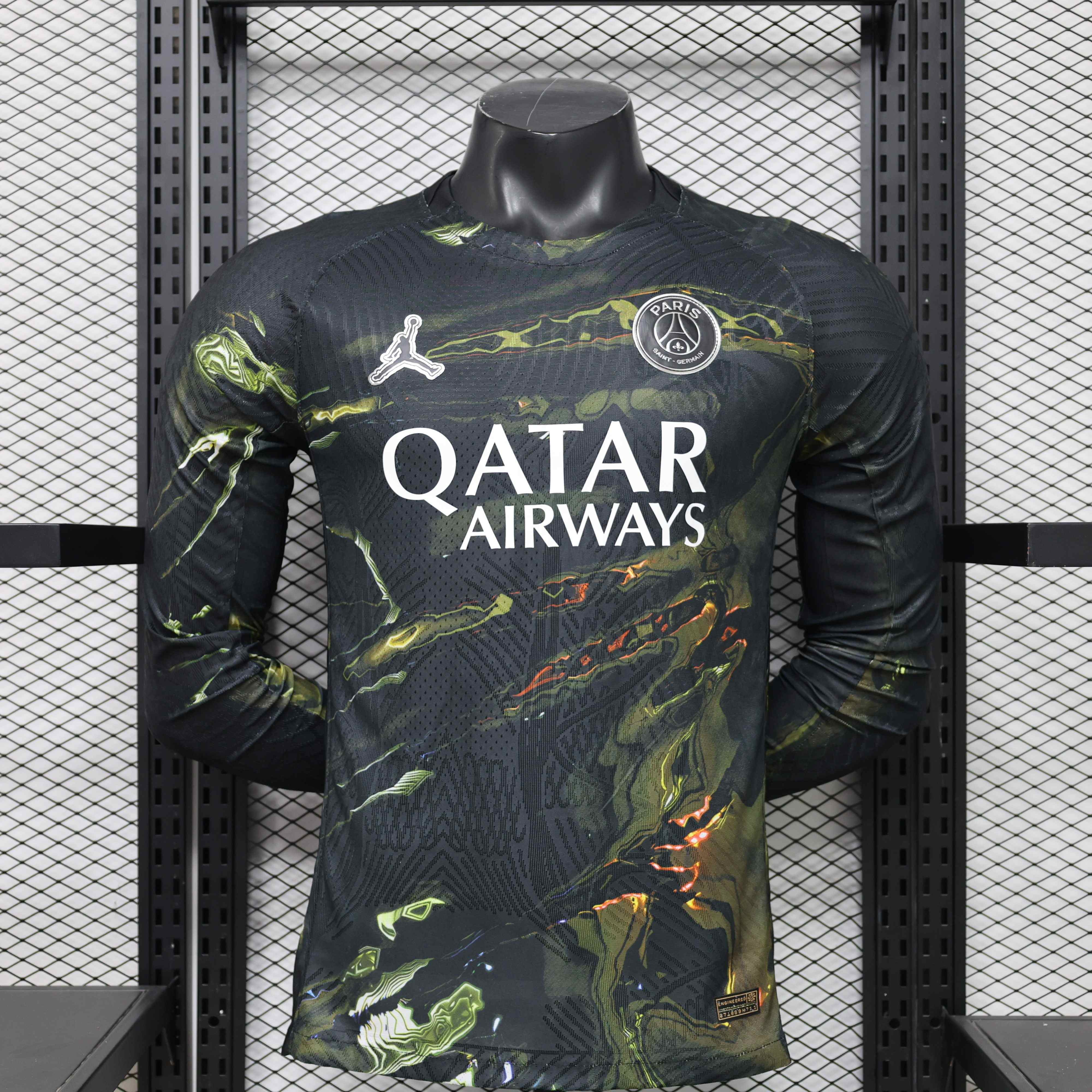 PSG Authentic Football Jersey Fifth Away Long Sleeve Shirt 2025/26 - sinoshirt
