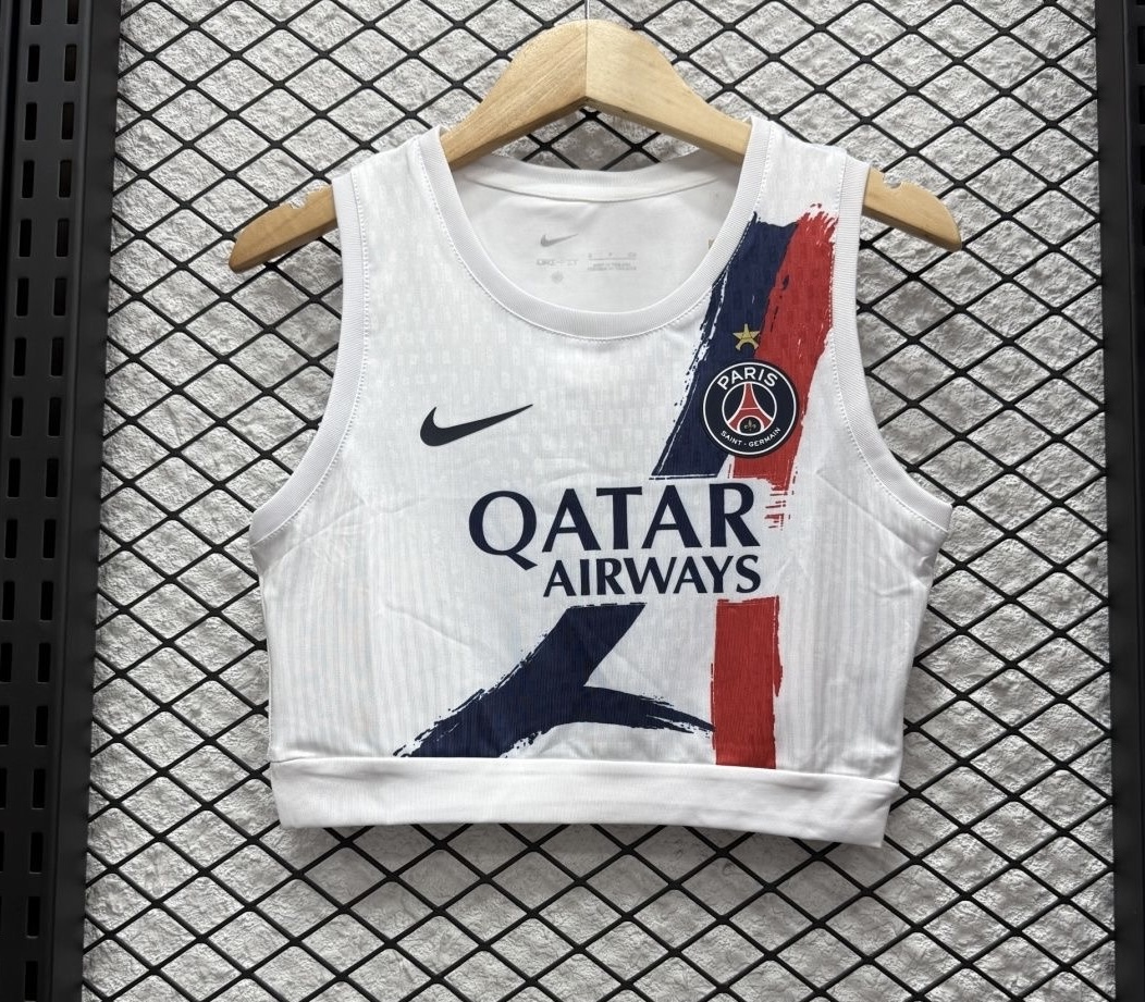 PSG Soccer Jersey Third Away Women's Vest 2024/25 - sinoshirt