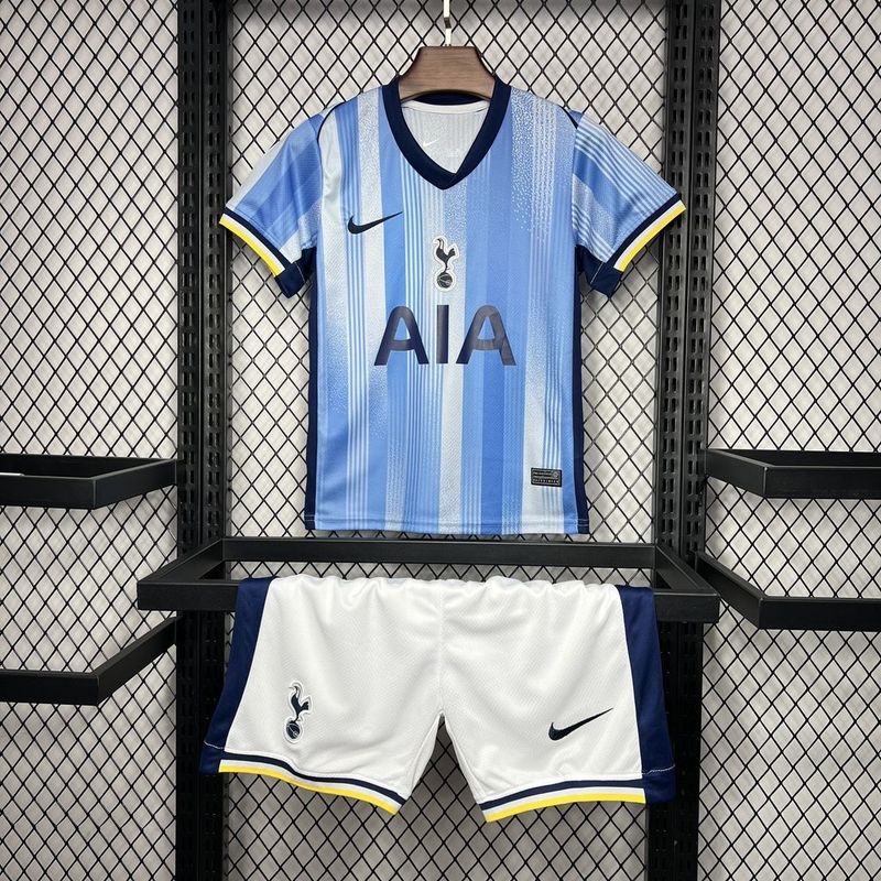 Tottenham Hotspur Football Jersey Away Kids Kit Jersey+Shorts 2024/25 - sinoshirt