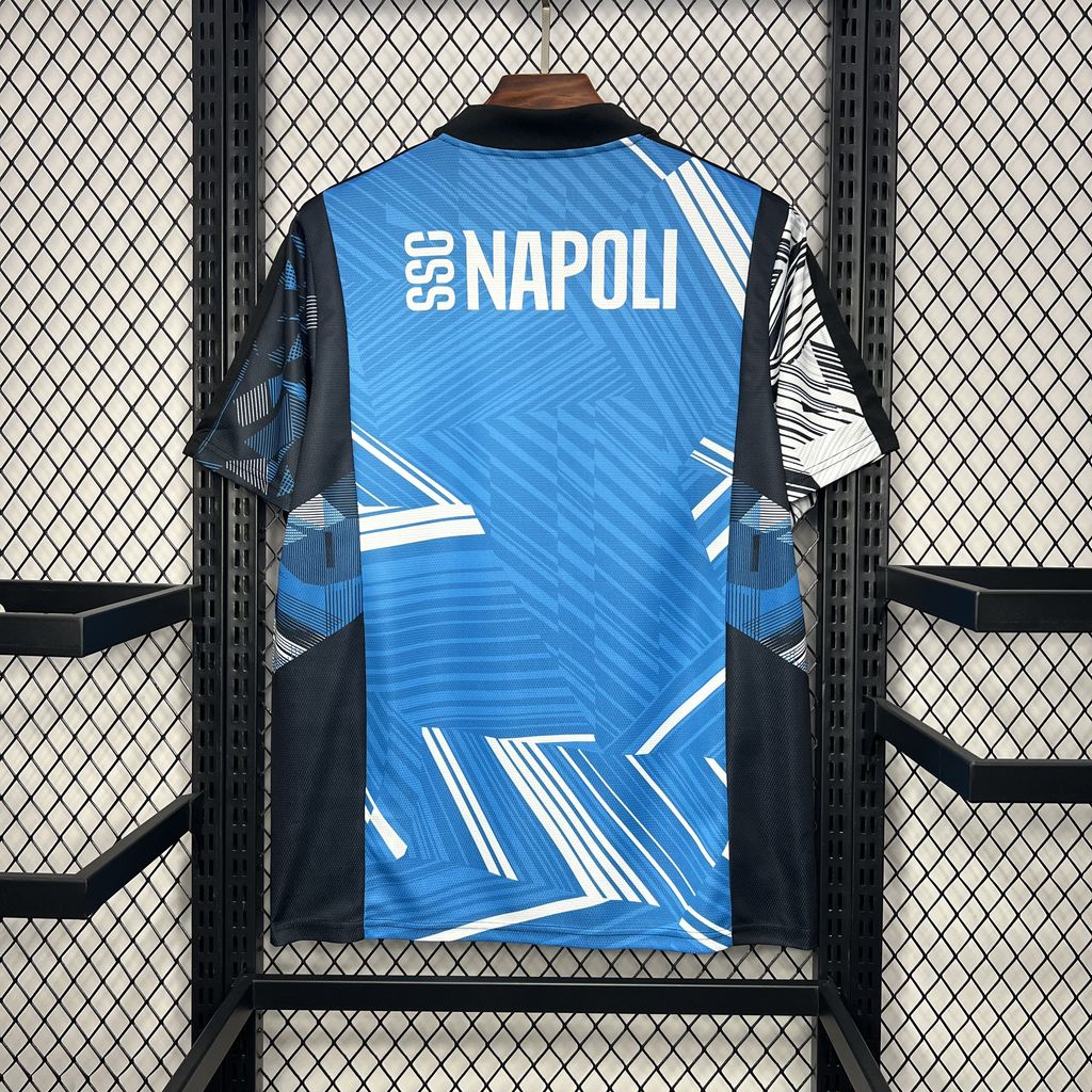 Napoli Soccer Jersey Pre-Match Custom Shirt 2024/25 - sinoshirt