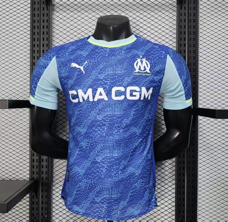 Marseille Authentic Soccer Jersey Third Away Shirt 2025/26 - sinoshirt