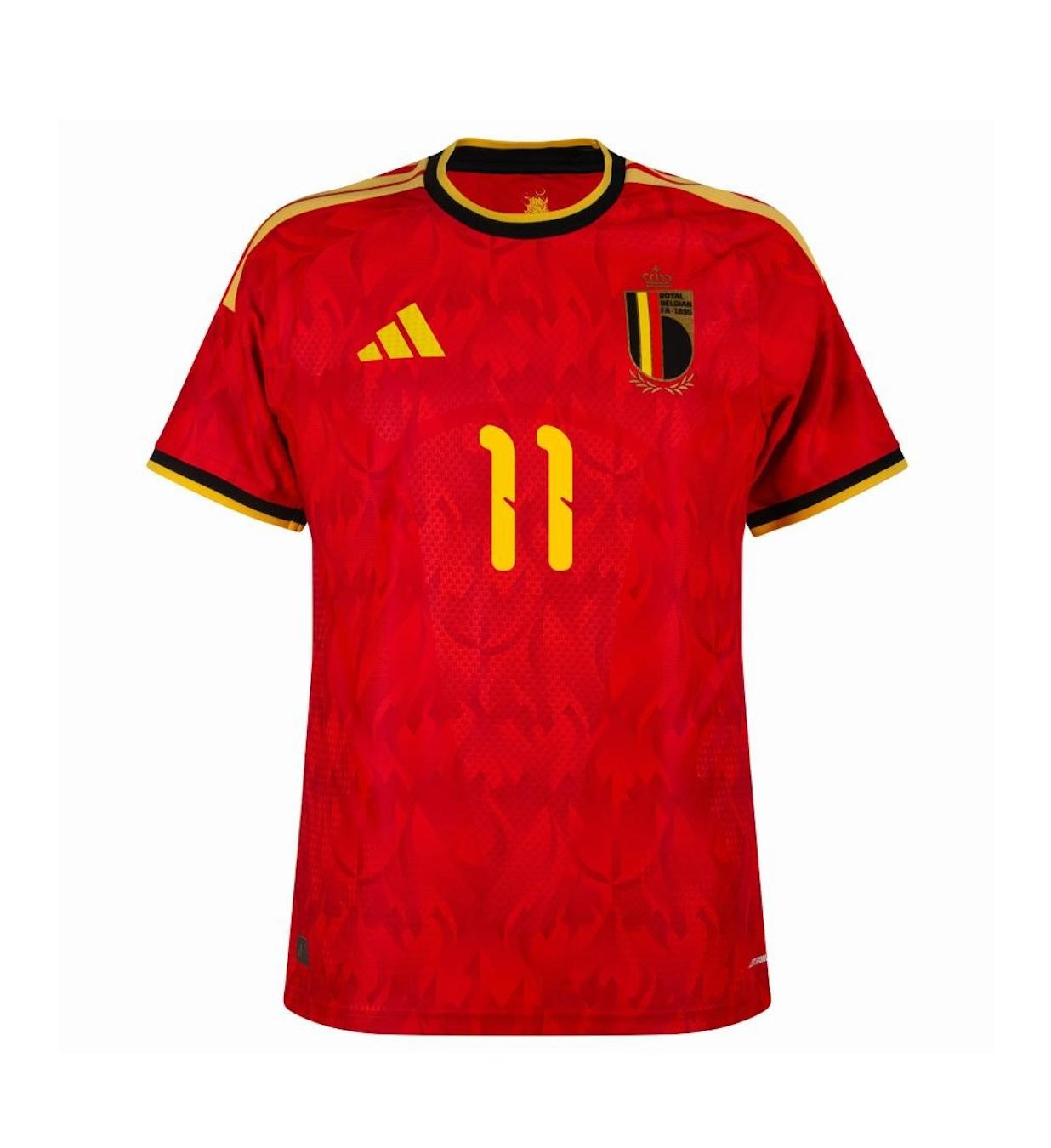 DOKU #11 Belgium Authentic Football Jersey Home Shirt World Cup 2026 - sinoshirt
