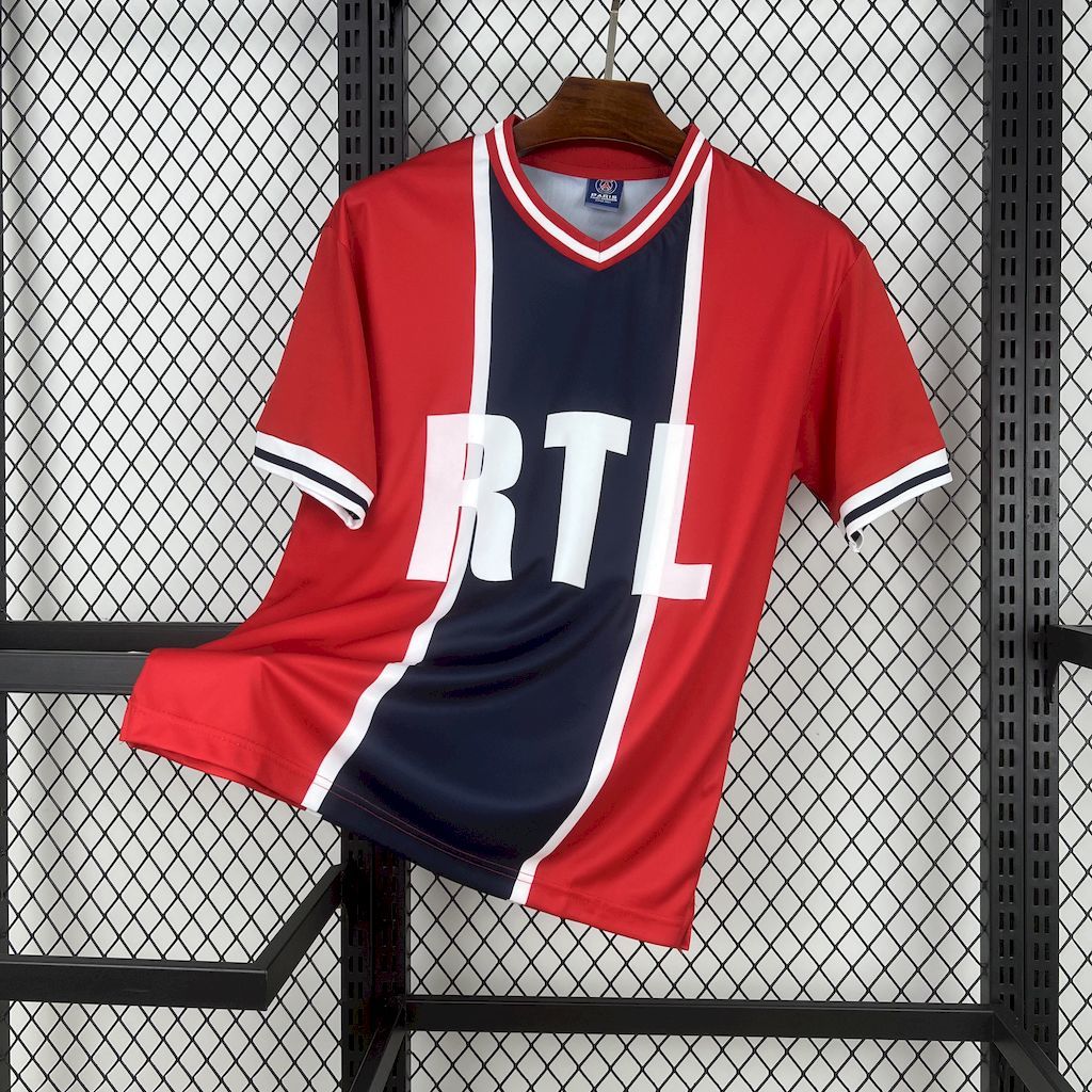 PSG Retro Jersey Away Soccer Shirt 1975-76 - sinoshirt