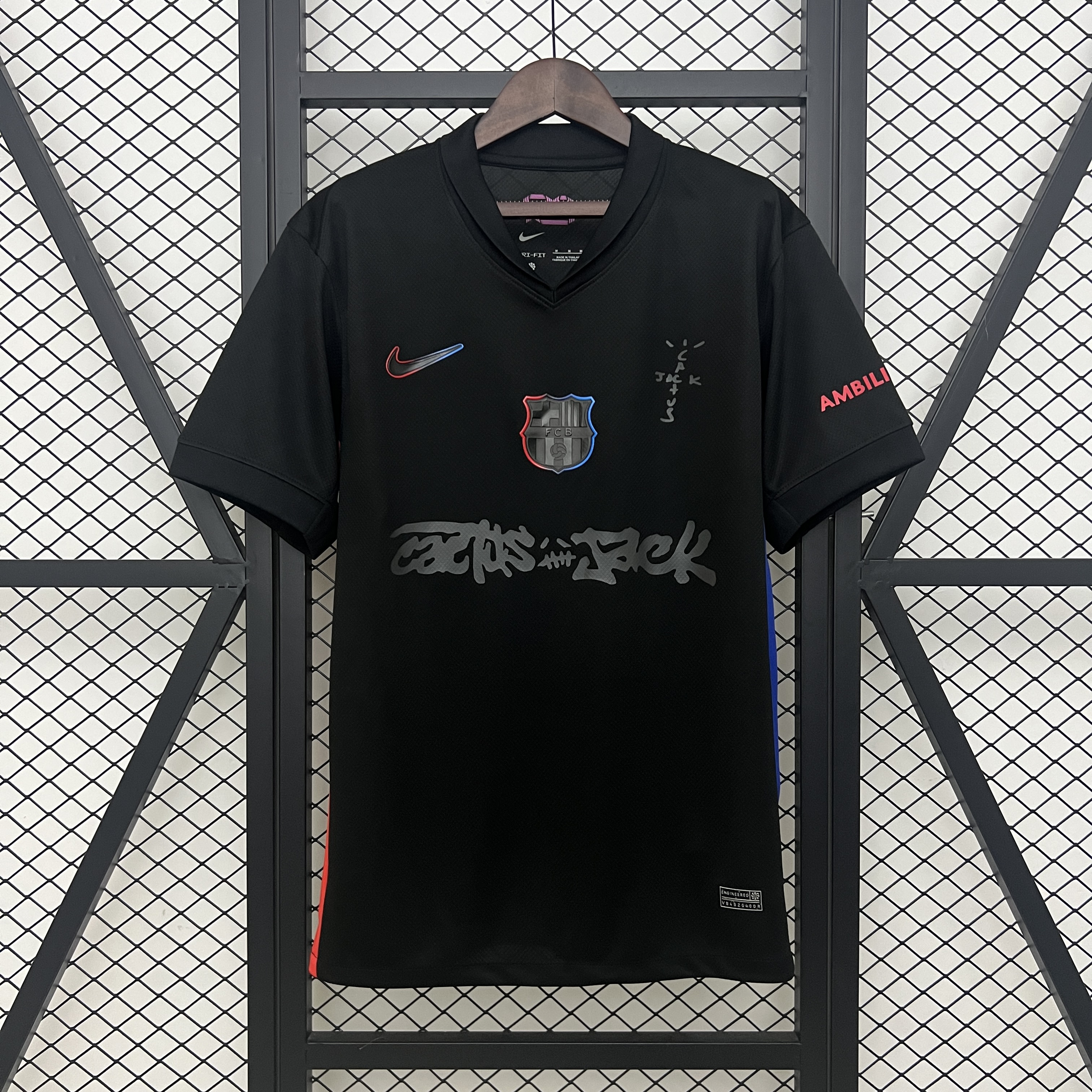 Barcelona Away x Travis Scott Custom Shirt 2024/25 - sinoshirt