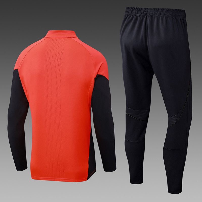 Kids Bayern Munich Training Kit (Sweatshirt+Pants) Orange 2025/26 - sinoshirt