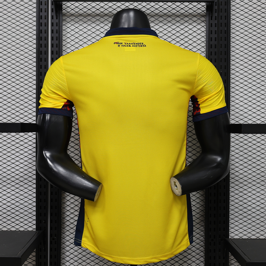 Ecuador Authentic Soccer Jersey Home Shirt World Cup 2026 - sinoshirt