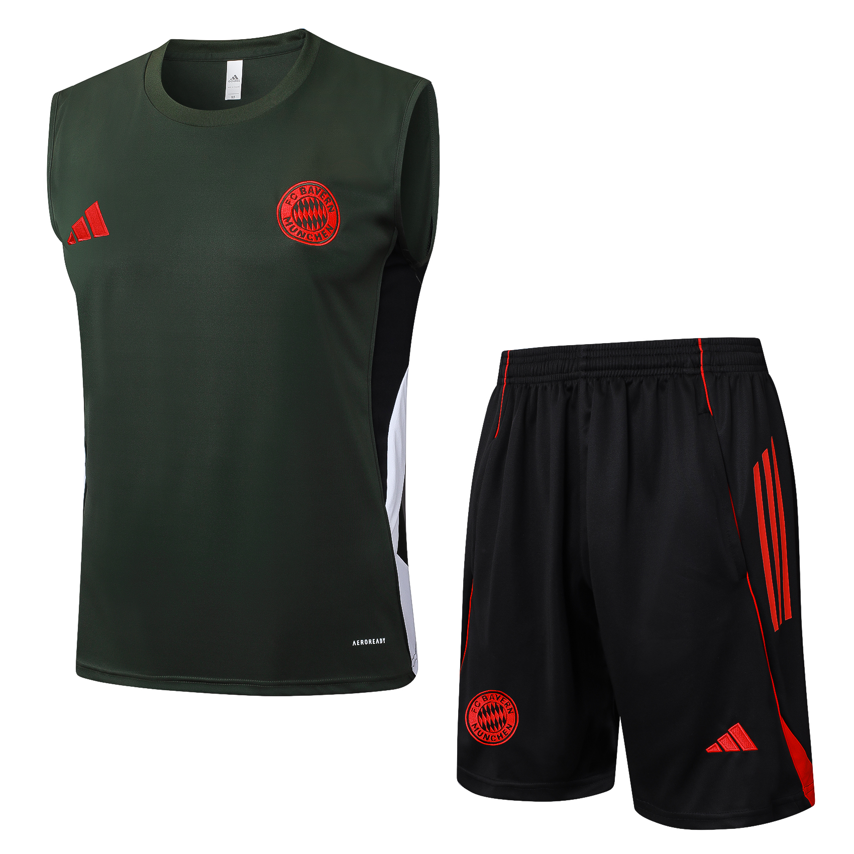 Bayern Munich Sleeveless Training Kit Green 2025/26 - sinoshirt