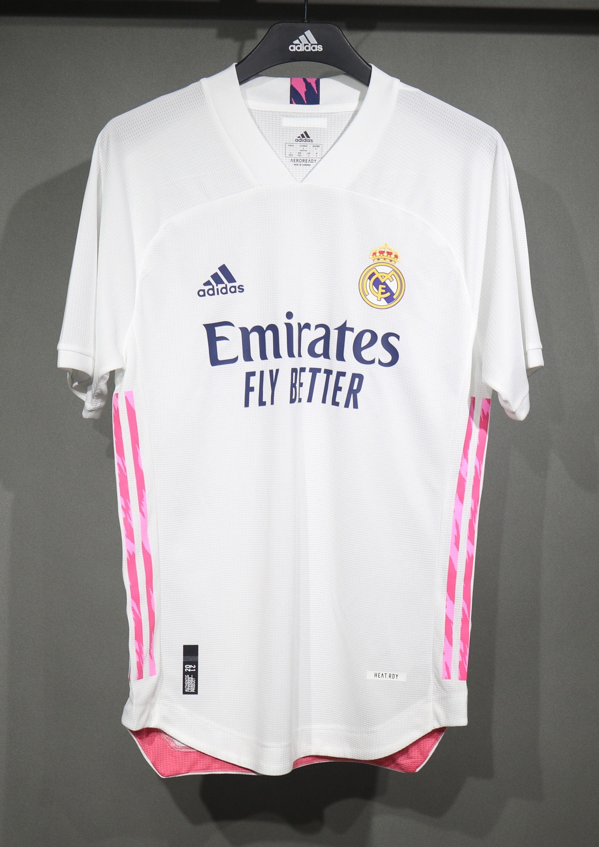 Real Madrid Authentic Retro Jersey Home Soccer Shirt 2020/21 - sinoshirt