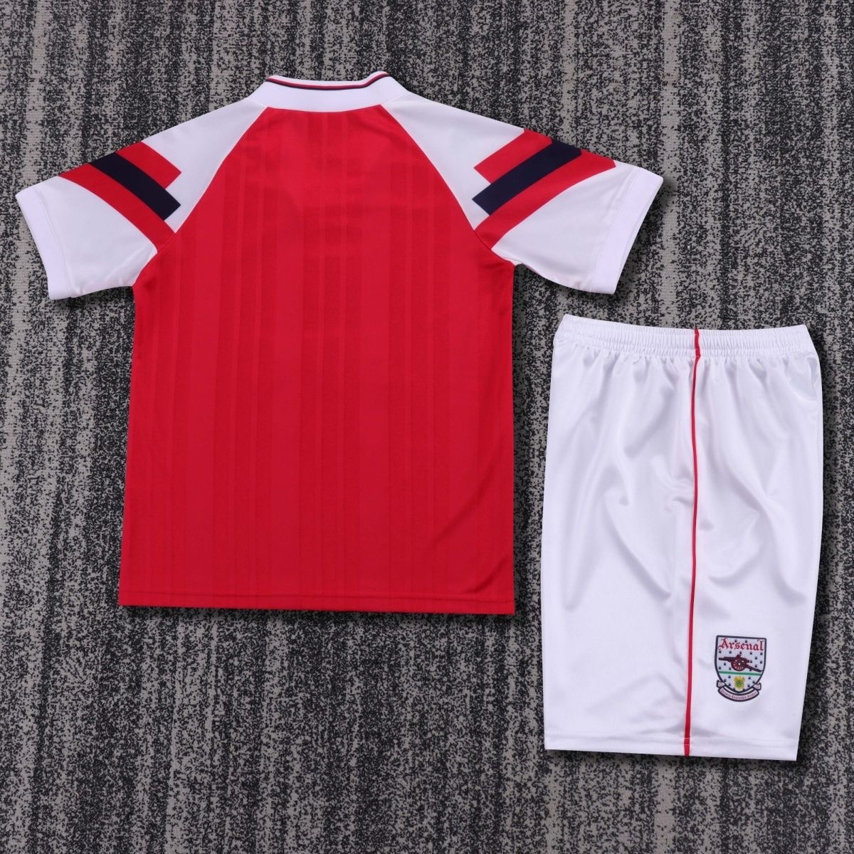 Arsenal Retro Soccer Jersey Home Kids Kit Jersey+Shorts 1992-94 - sinoshirt