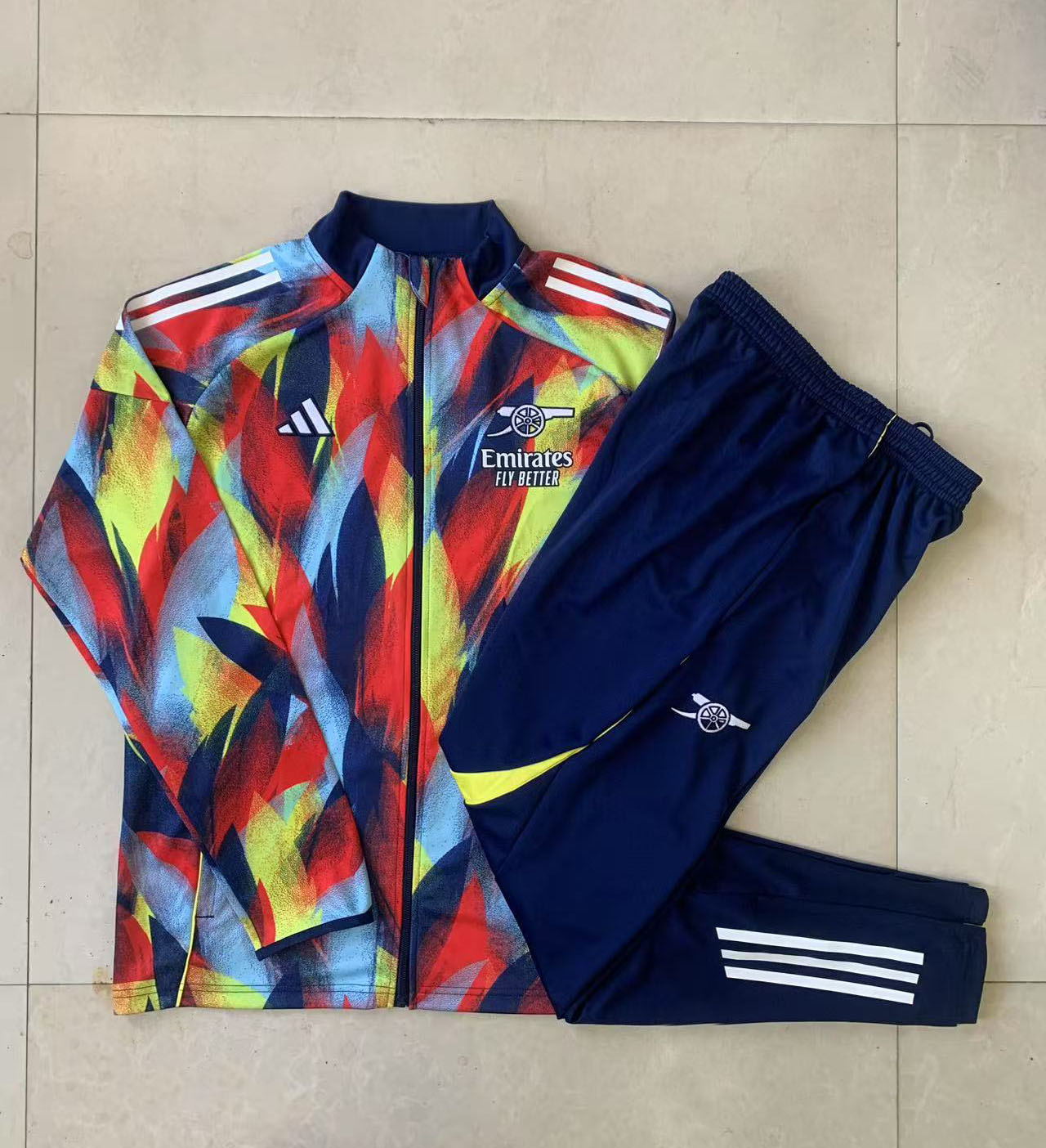 Kids Arsenal Training Kit (Jacket+Pants) Colorful 2025/26 - sinoshirt