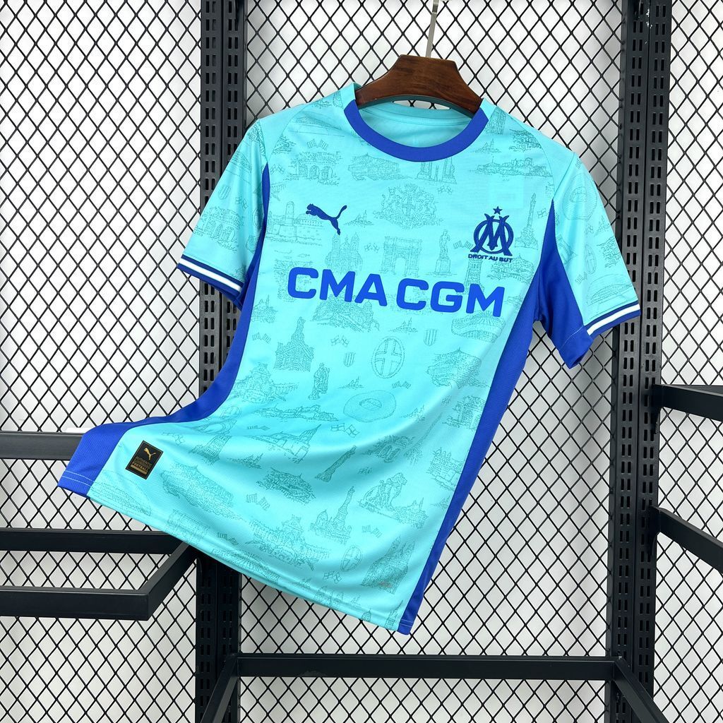 Marseille Soccer Jersey Special Edition Custom Shirt 2025/26 - sinoshirt