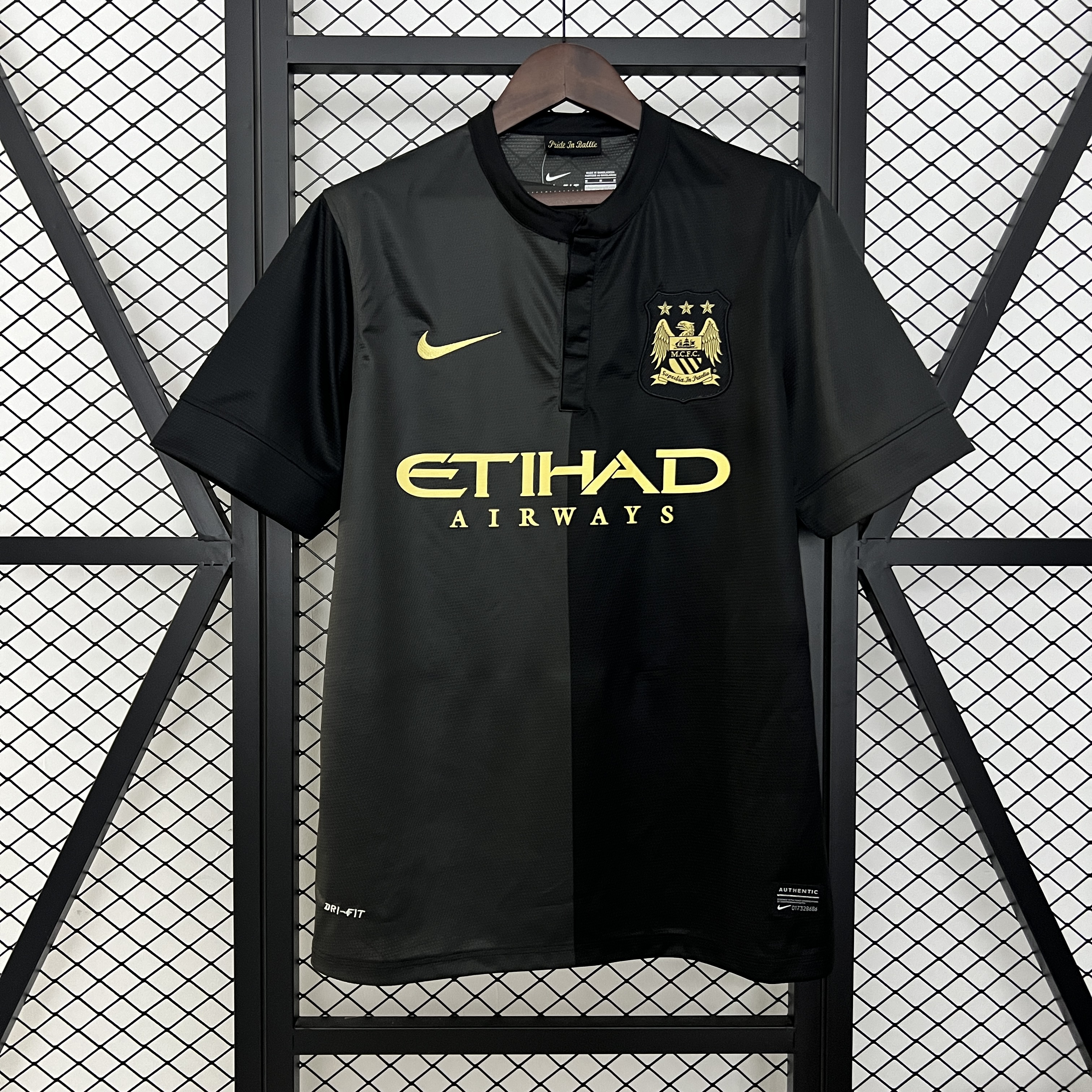 Manchester City Retro Away Football Jersey Shirt 2013/14 - sinoshirt