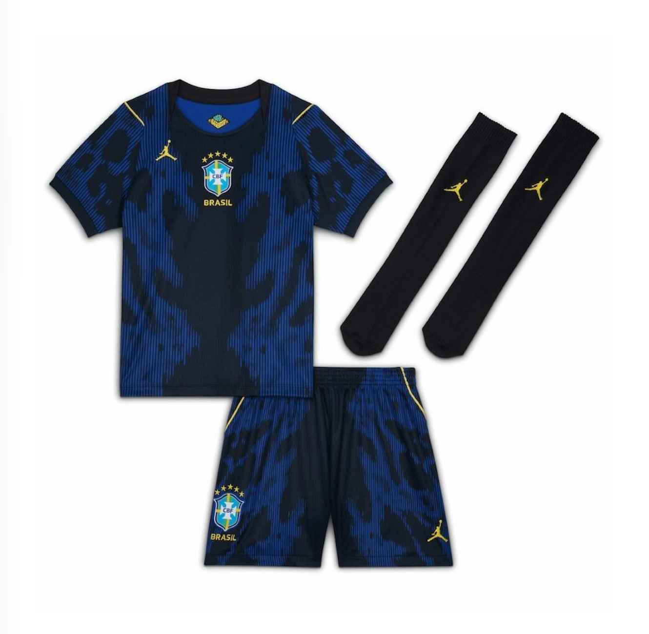 Brazil Soccer Jersey Away Kids Full Kit World Cup 2026 - sinoshirt
