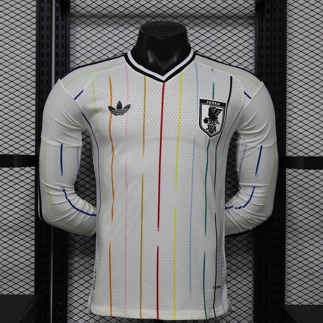 Japan Authentic Soccer Jersey Away Long Sleeve Shirt World Cup 2026 - sinoshirt