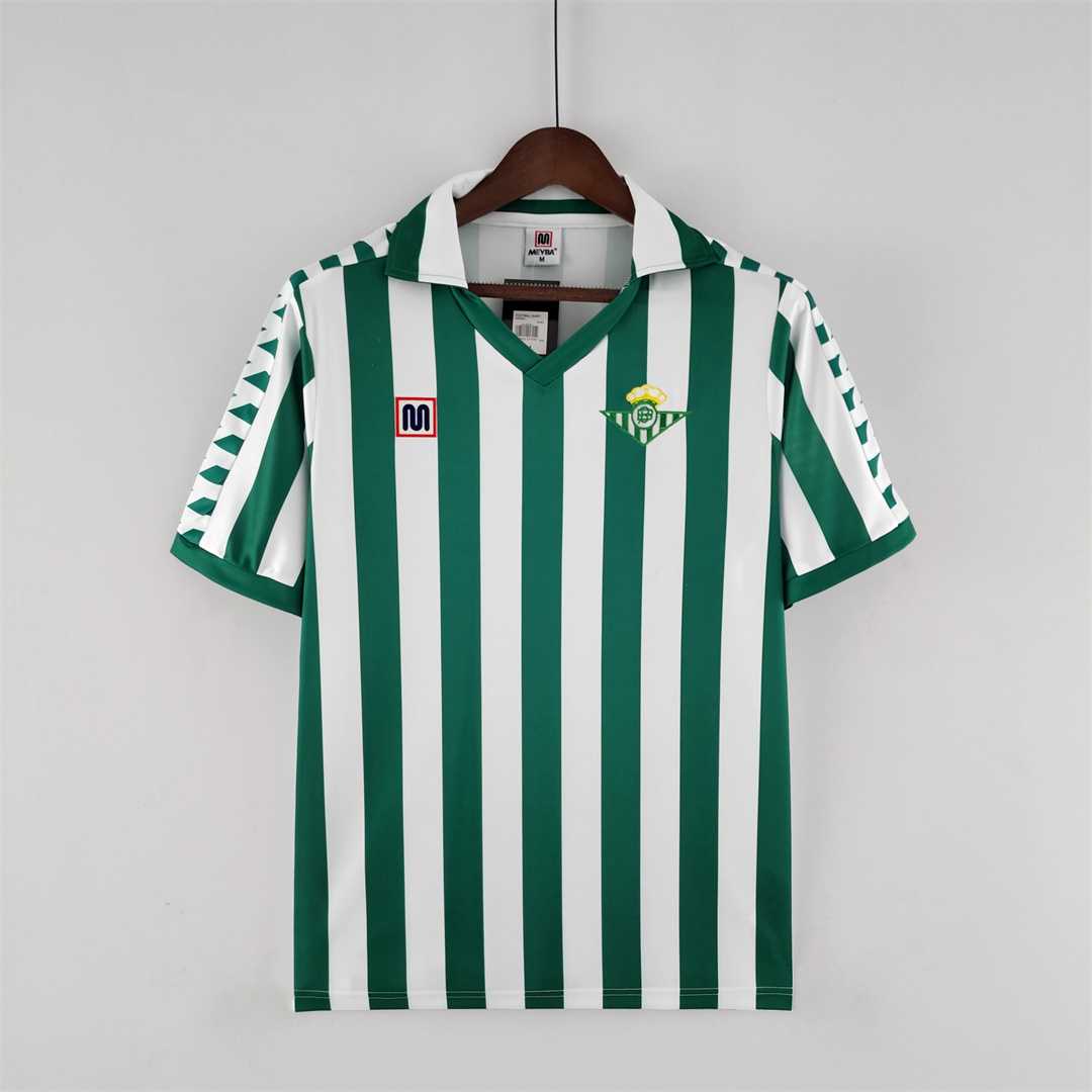 Real Betis Retro Jersey Home Soccer Shirt 1982/85 - sinoshirt