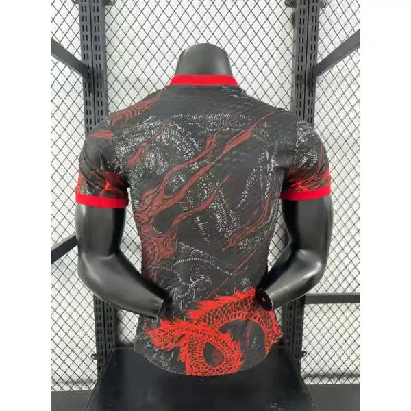 Real Madrid Authentic Soccer Jersey Red Dragon Special Edition Shirt 2025/26 - sinoshirt