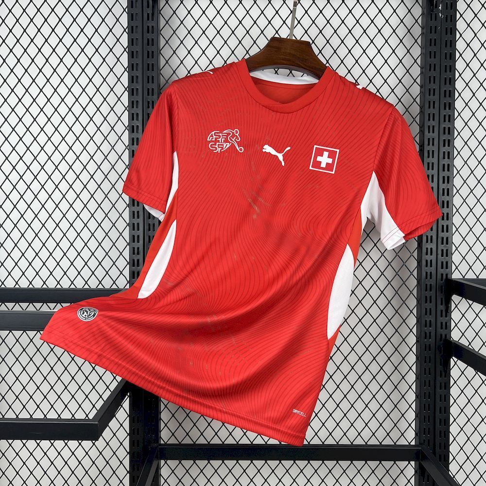 Switzerland Soccer Jersey Home Custom Shirt World Cup 2026 - sinoshirt