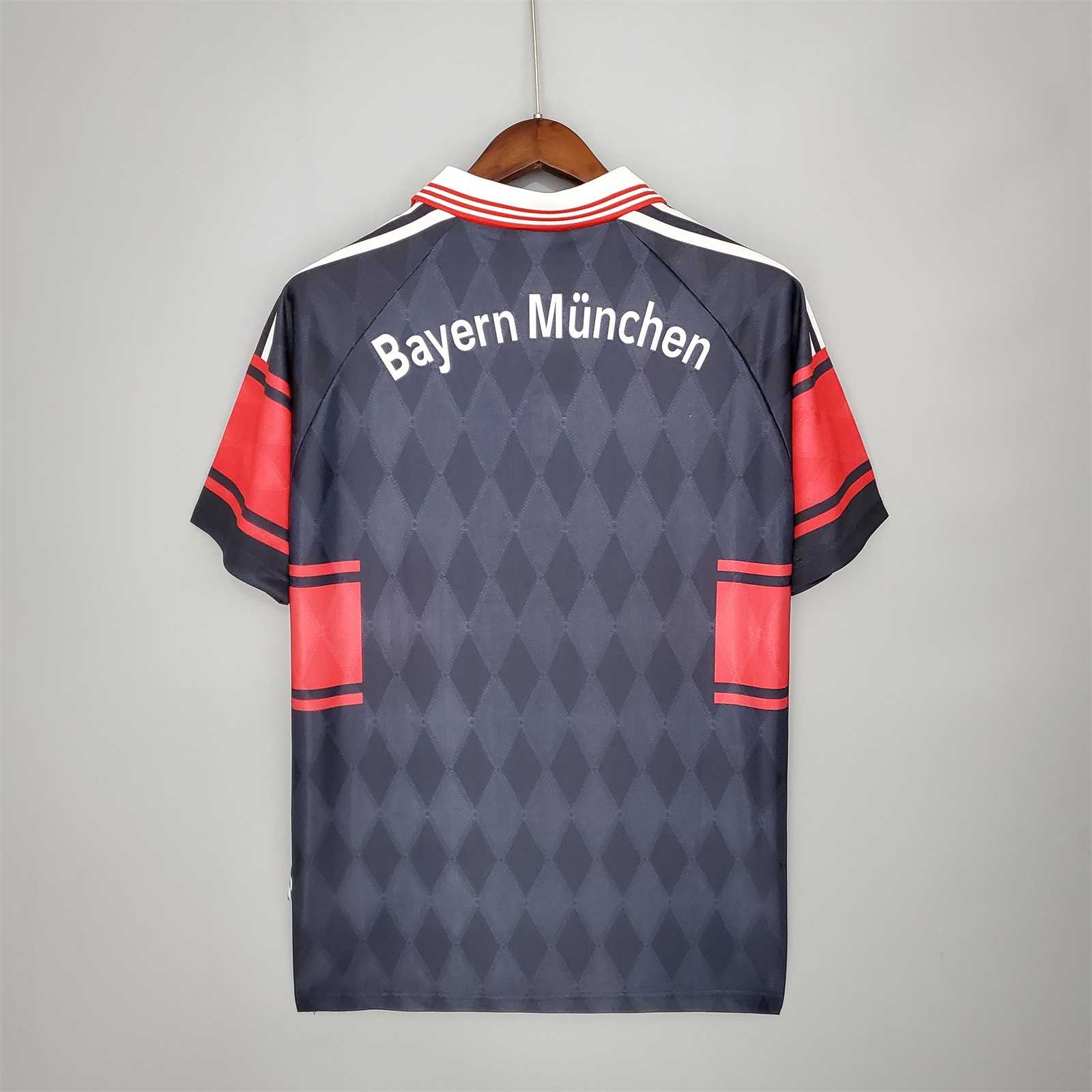 Bayern Munich Retro Jersey Home Soccer Shirt 1997/99 - sinoshirt