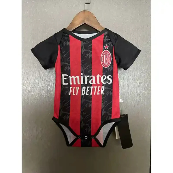 AC Milan Soccer Jersey Home Baby Uniform 2025/26 - sinoshirt