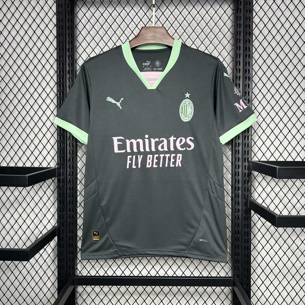 AC Milan Soccer Jersey Third Away Custom Shirt 2024/25 - sinoshirt
